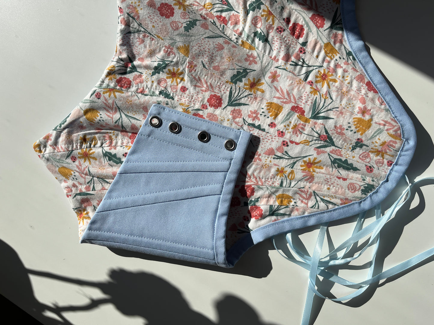 Strapless Sky blue corset🩵