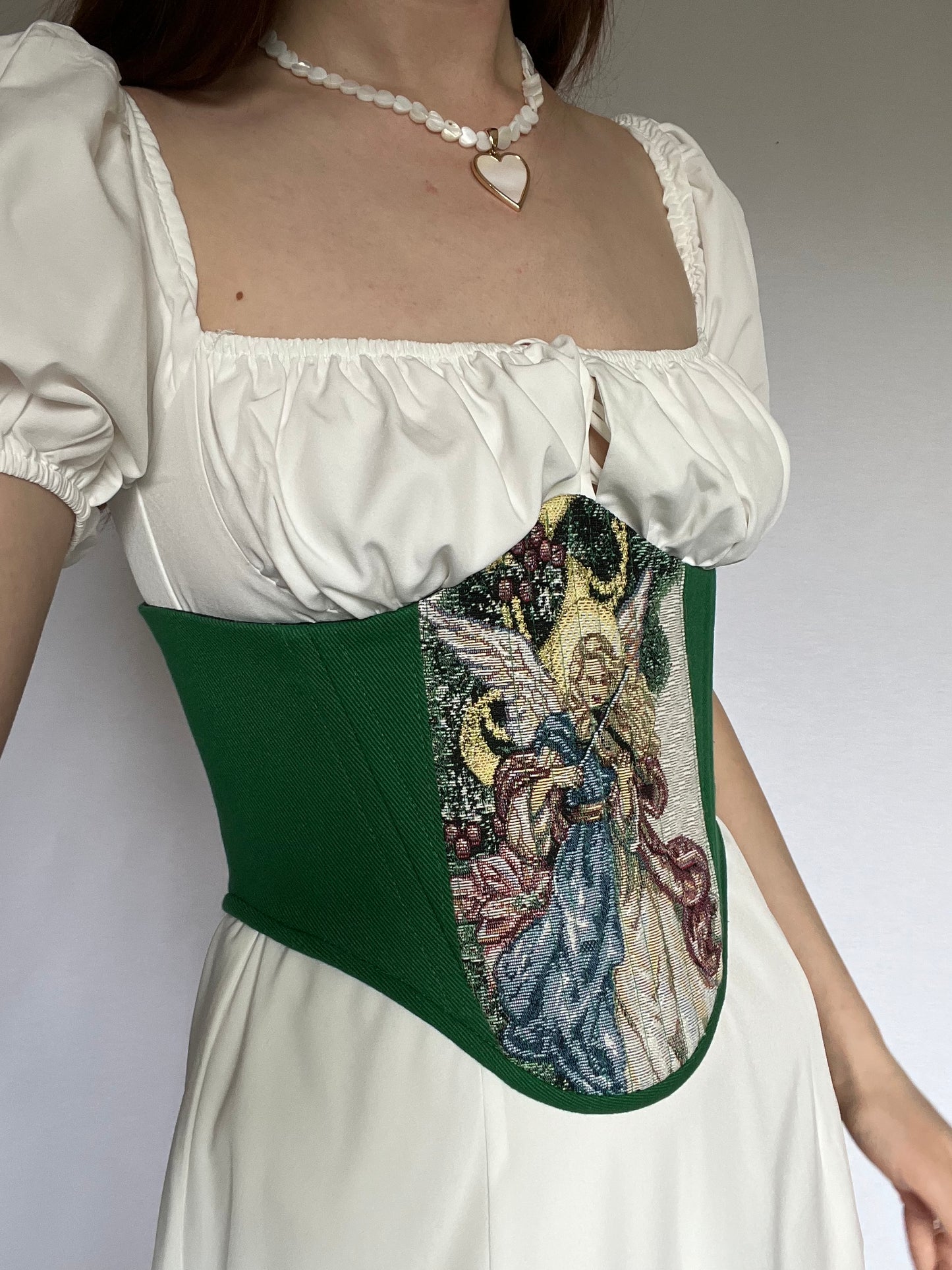 Angel tapestry Corsage belt