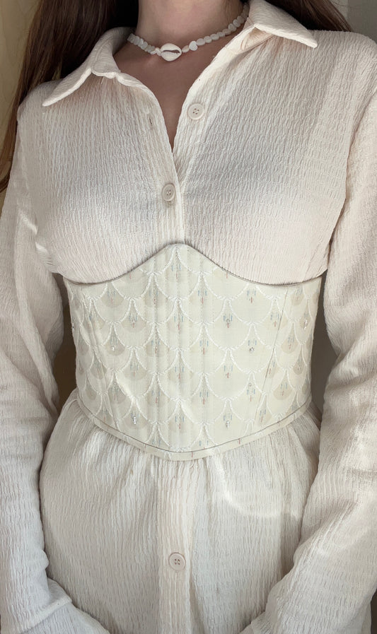 “Nerine” underbust corsage belt, size M