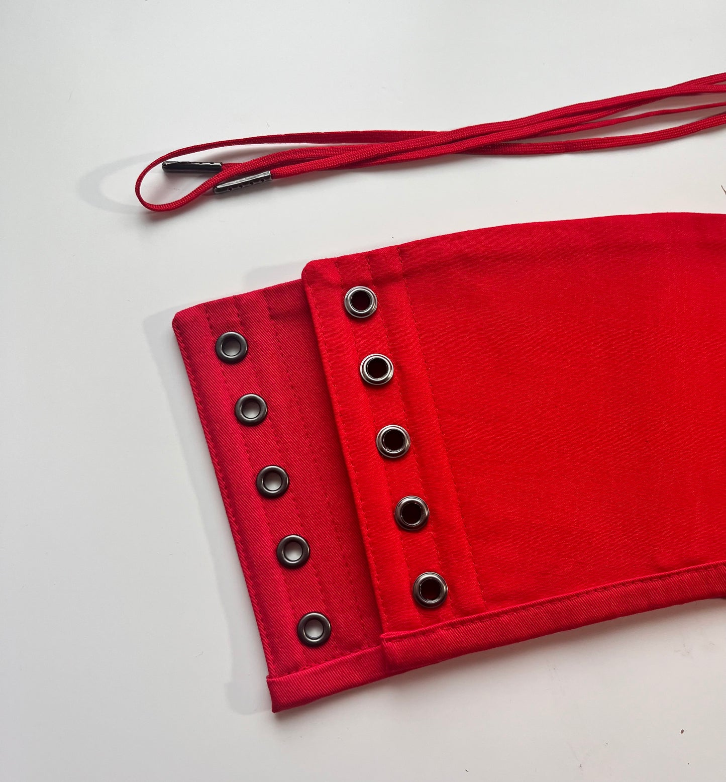 Red Toile de Jouy Corset Belt ❤️