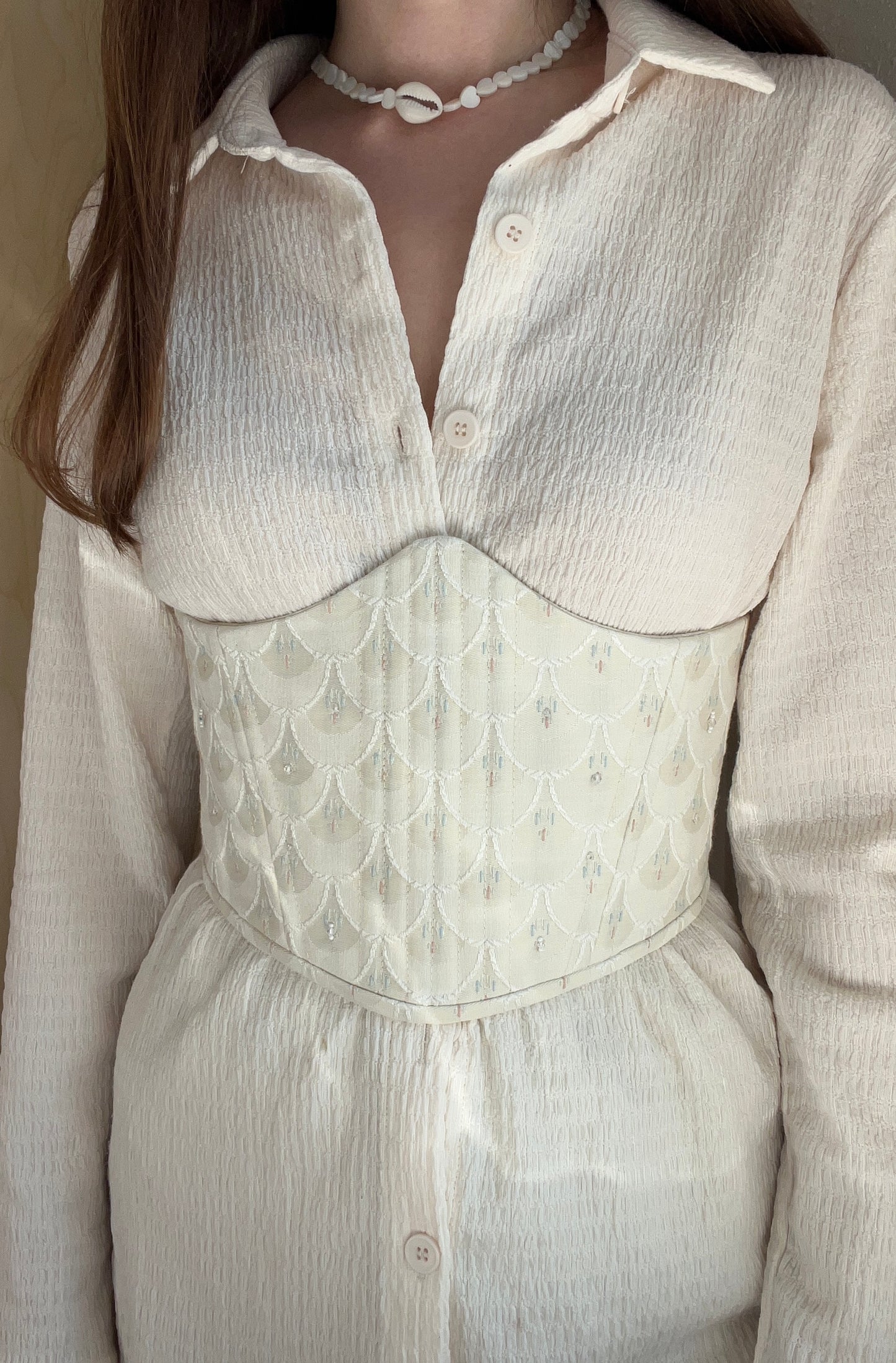 “Nerine” underbust corsage belt, size M