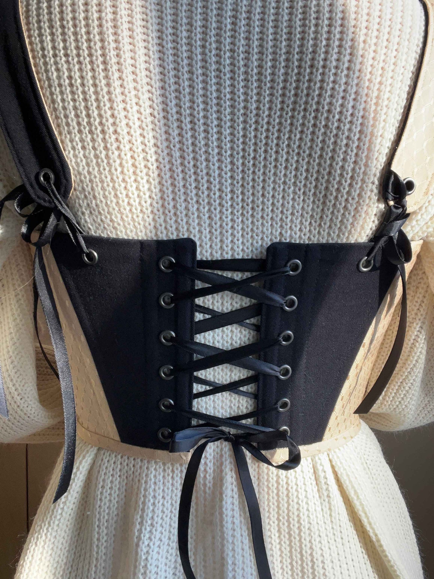 “Aurelia” Gold underbust corsage