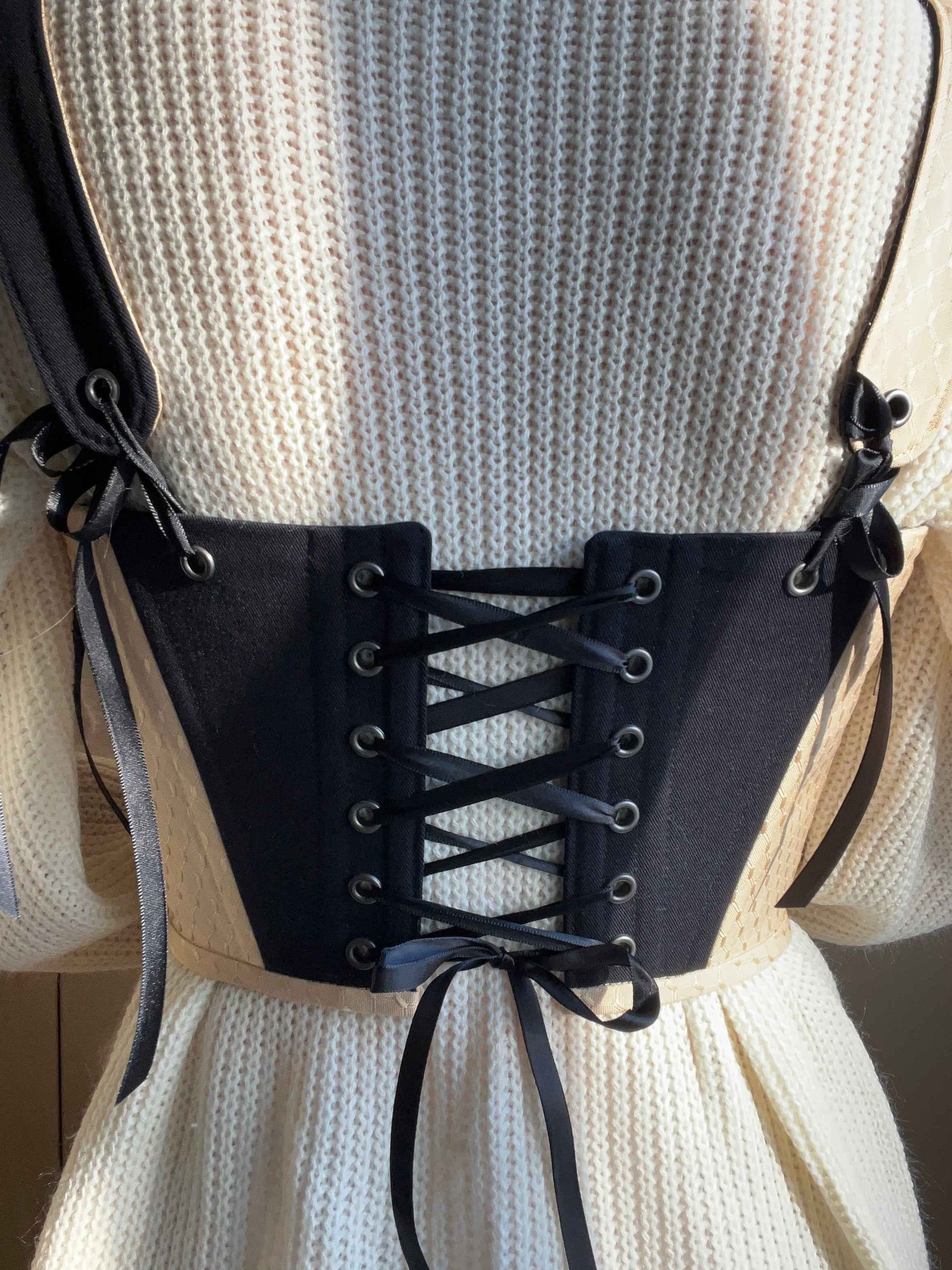 “Aurelia” Gold underbust corsage