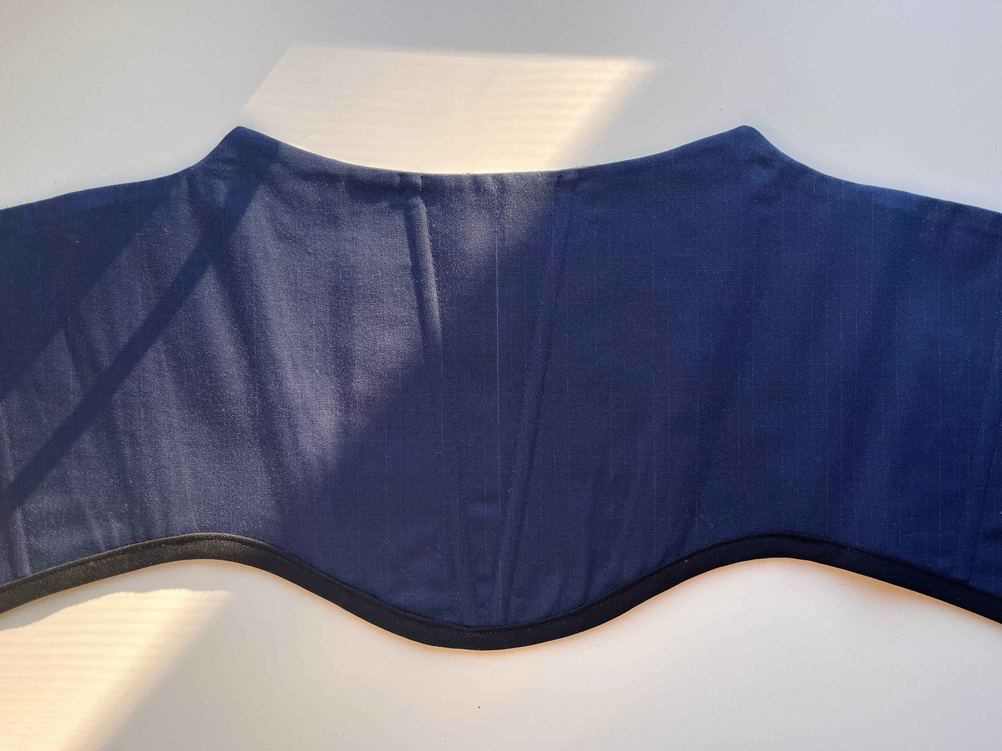 “Azure” strapless corset