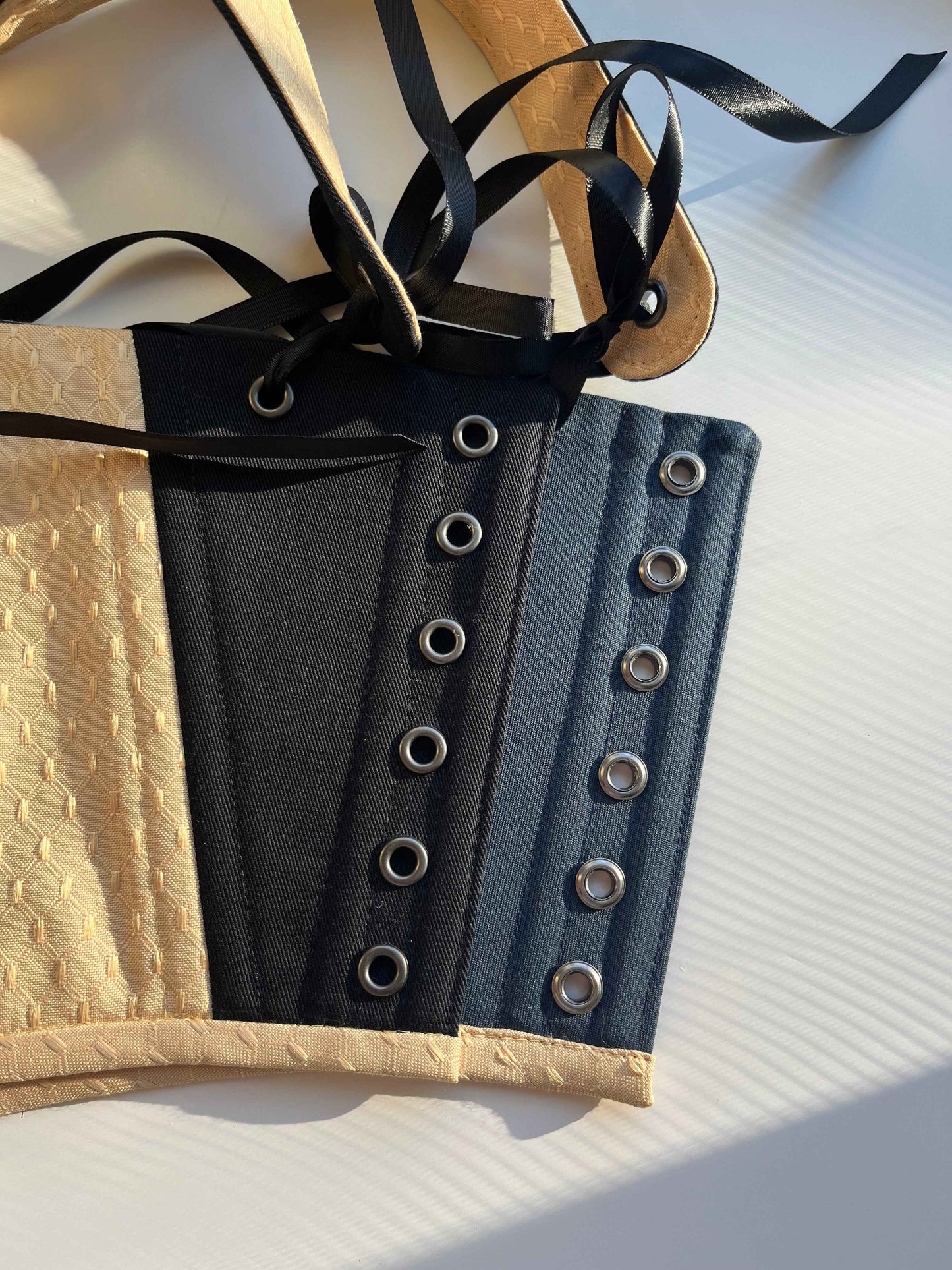 “Aurelia” Gold underbust corsage