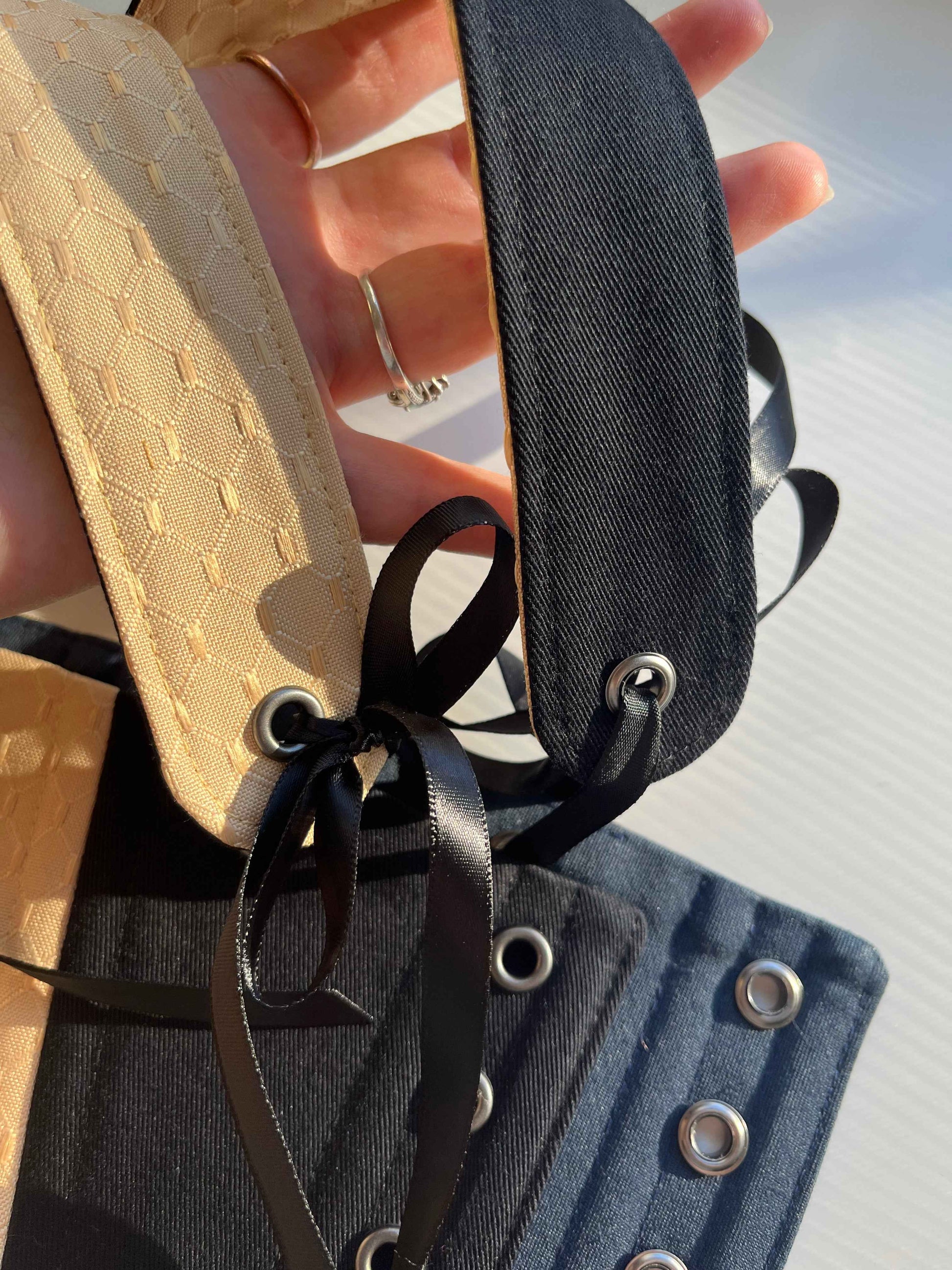 “Aurelia” Gold underbust corsage