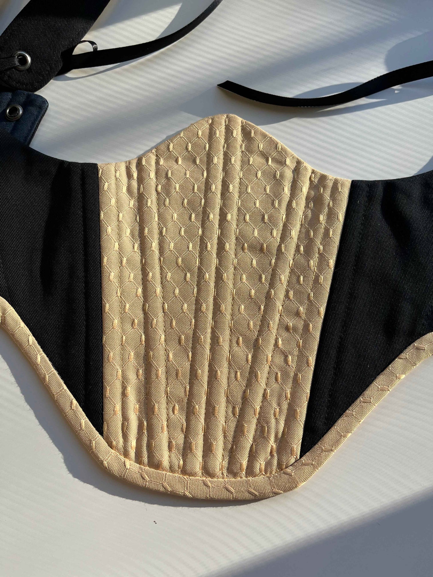 “Aurelia” Gold underbust corsage