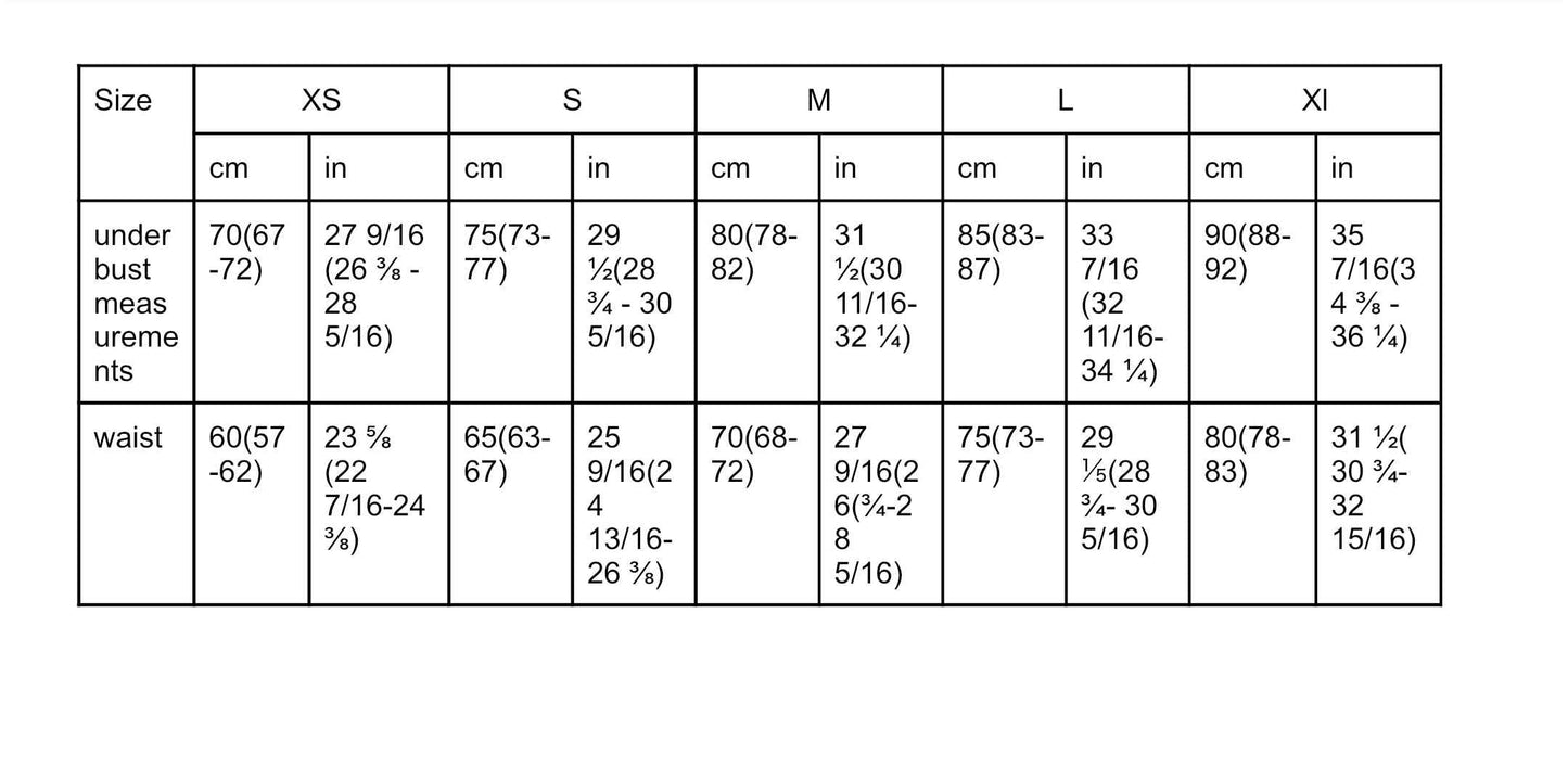 “Laced Grace” corset belt with front and back ties